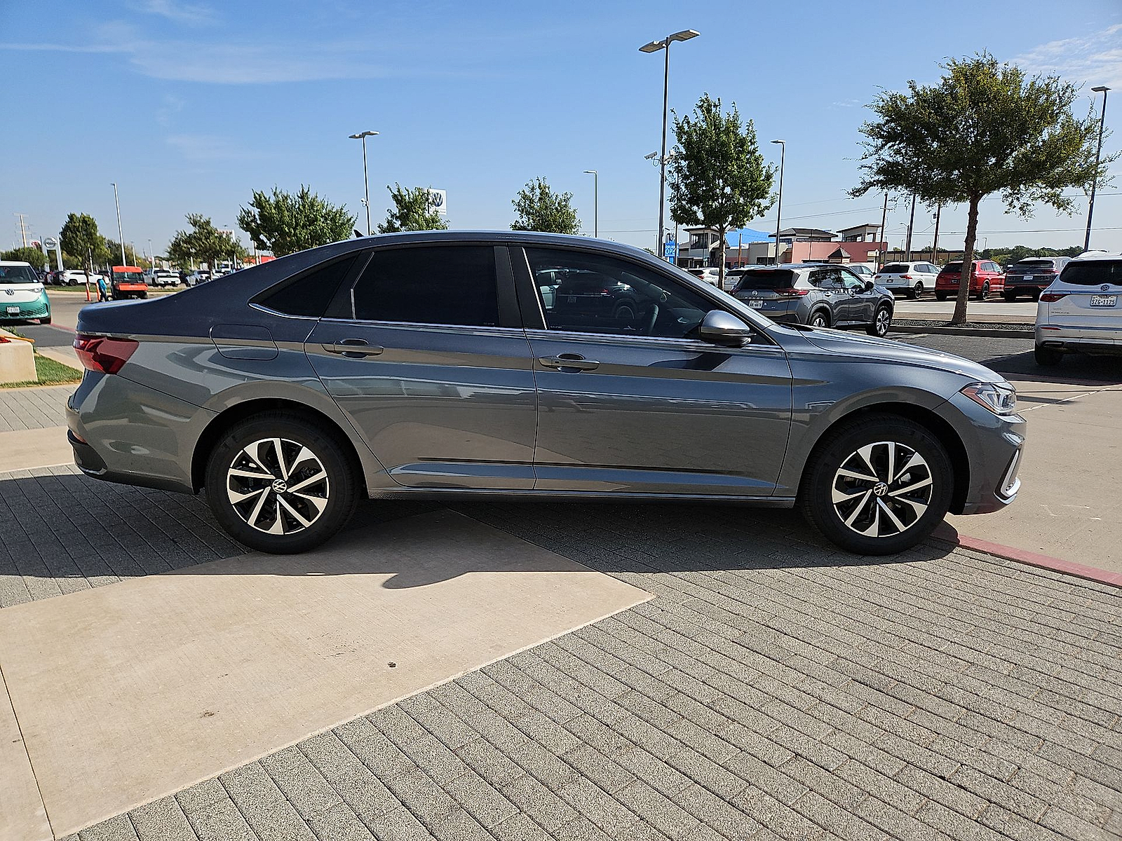2027 Volkswagen Jetta S Platinum Gray Metallic at Street VW of Amarillo