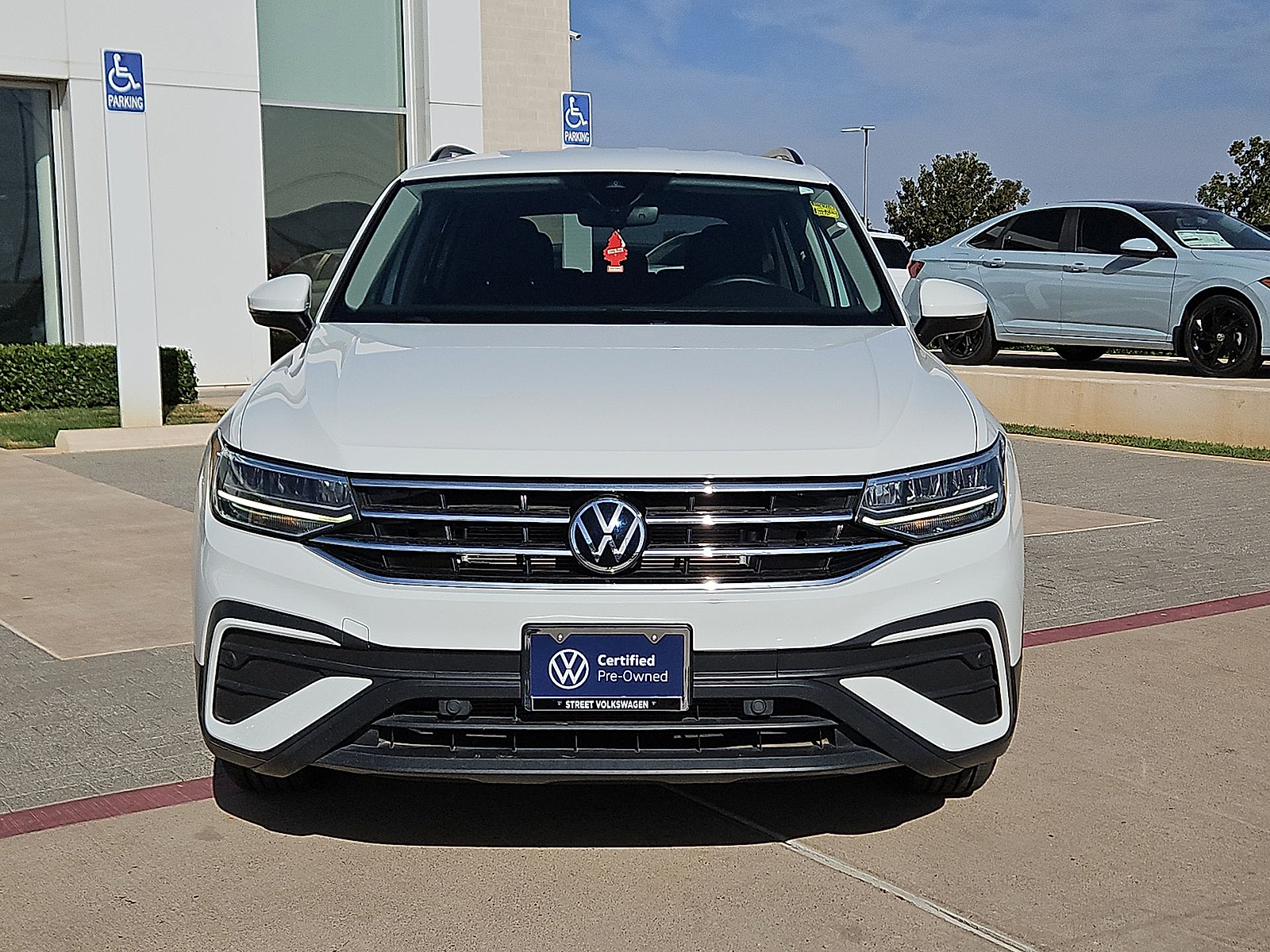 2022 Volkswagen Tiguan 2.0T S Pure White at Street VW of Amarillo