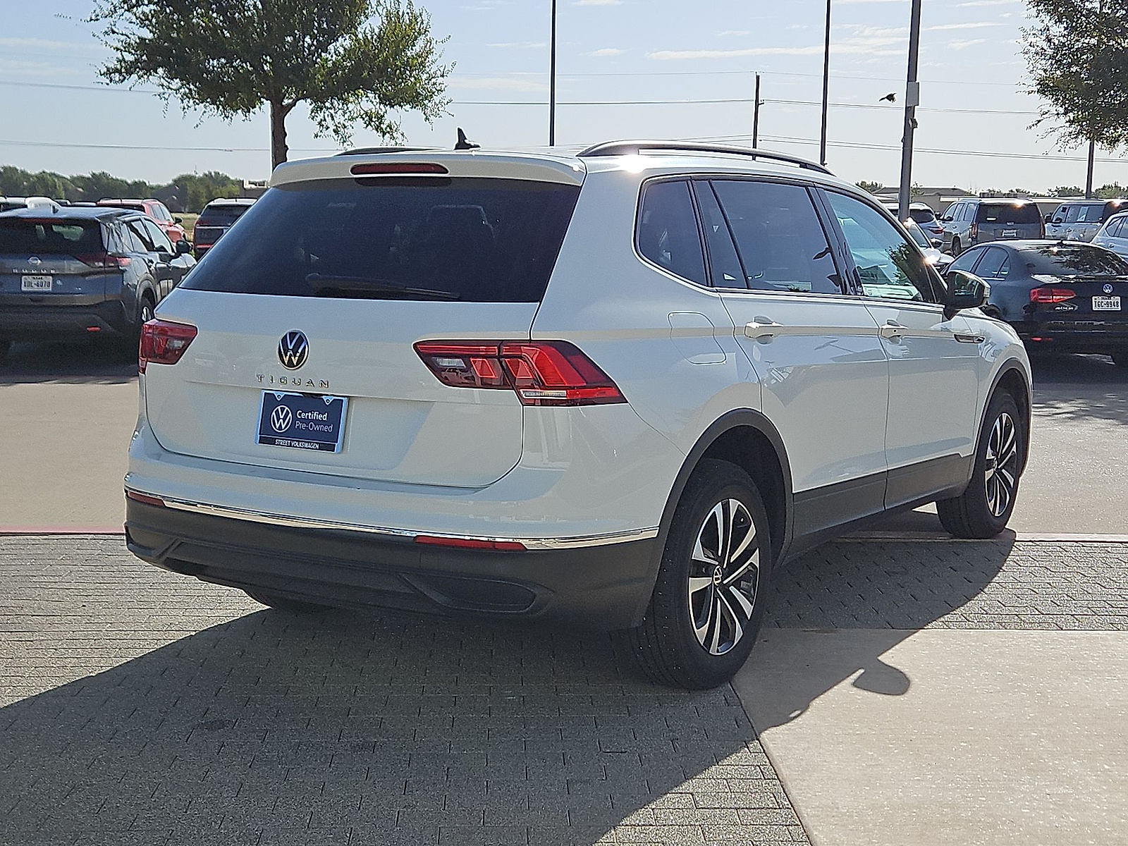 2022 Volkswagen Tiguan 2.0T S Pure White at Street VW of Amarillo