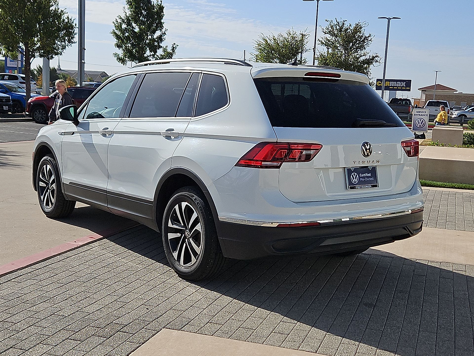 2022 Volkswagen Tiguan 2.0T S Pure White at Street VW of Amarillo