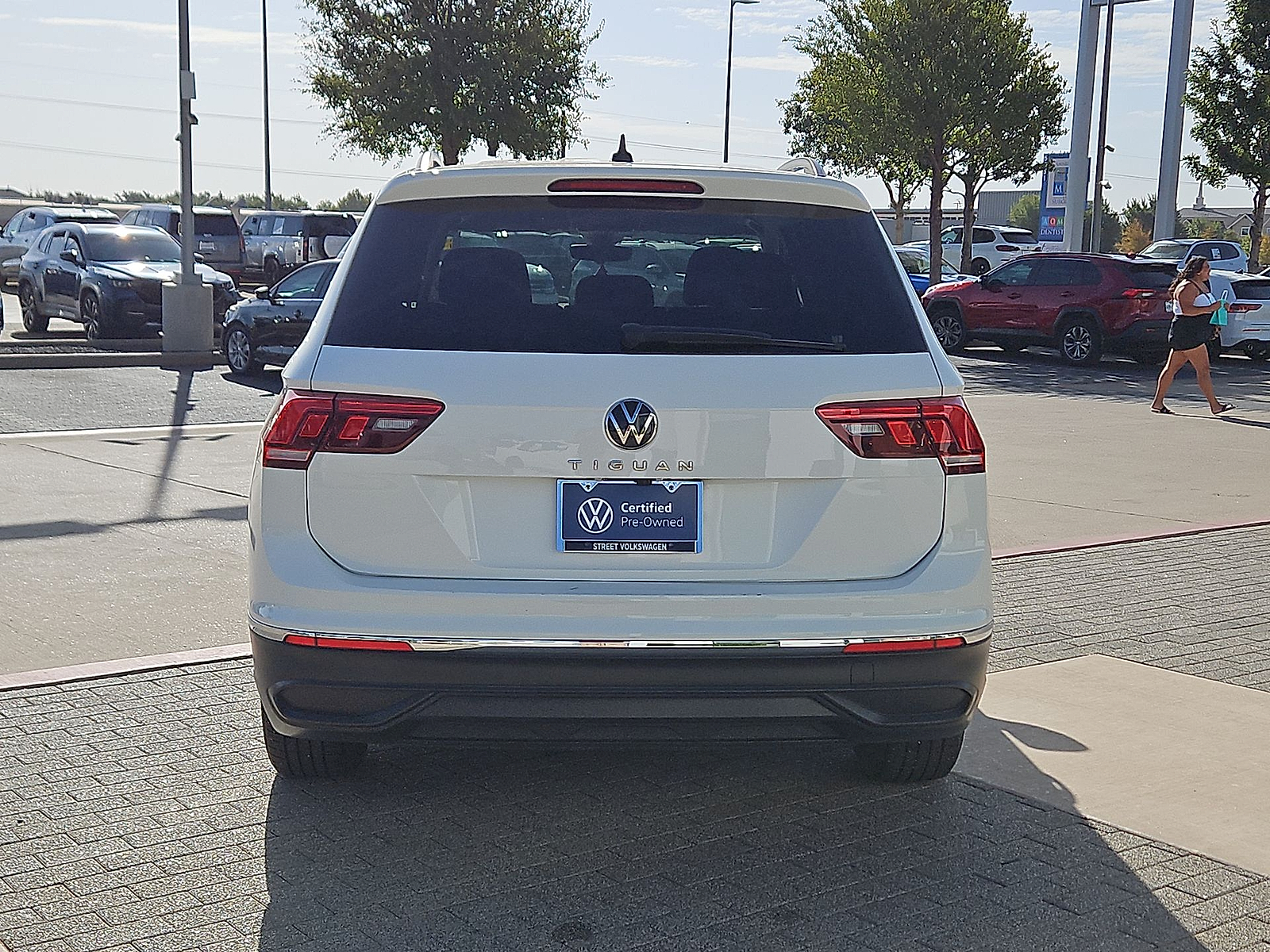 2022 Volkswagen Tiguan 2.0T S Pure White at Street VW of Amarillo