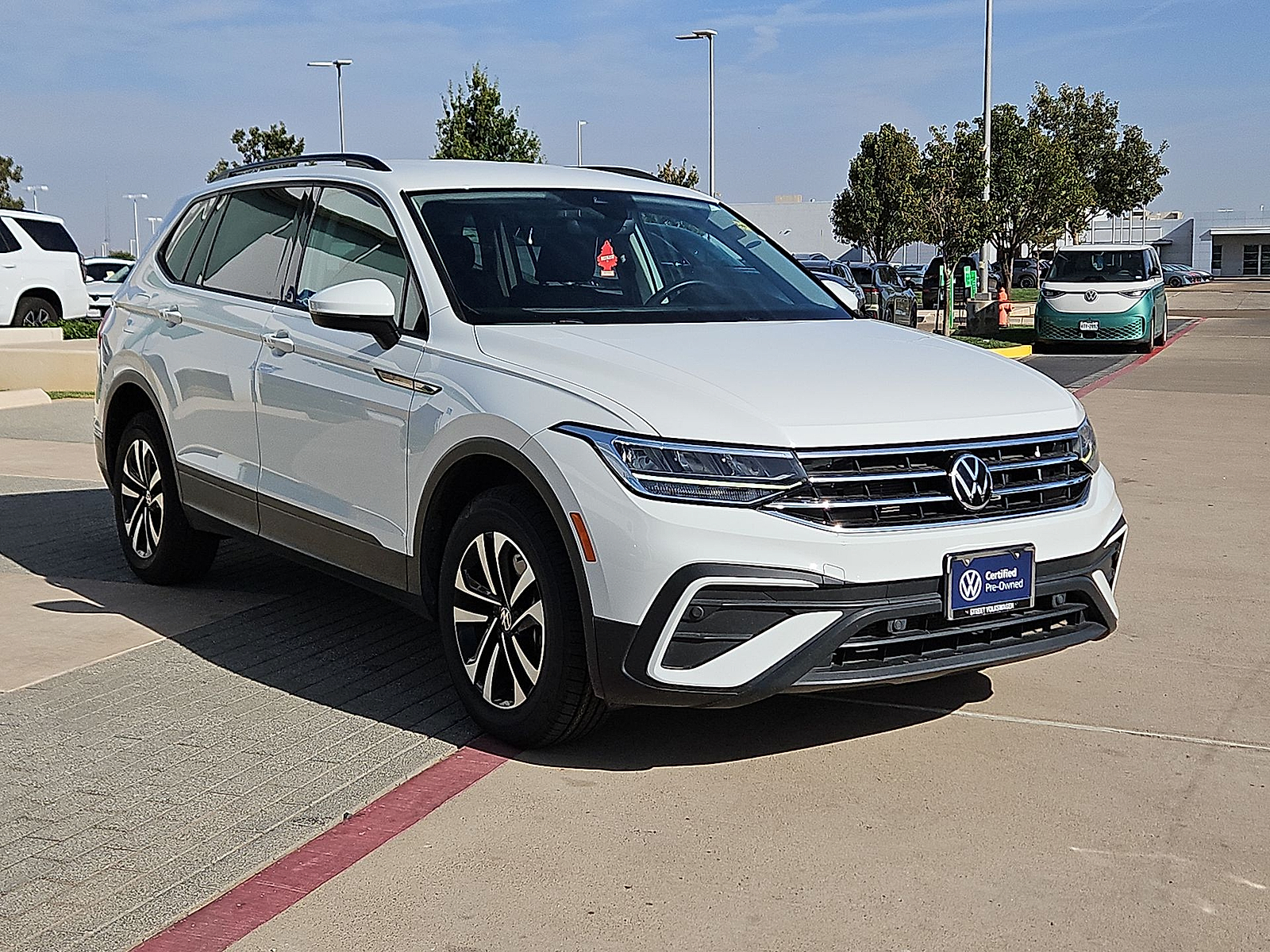 2022 Volkswagen Tiguan 2.0T S Pure White at Street VW of Amarillo