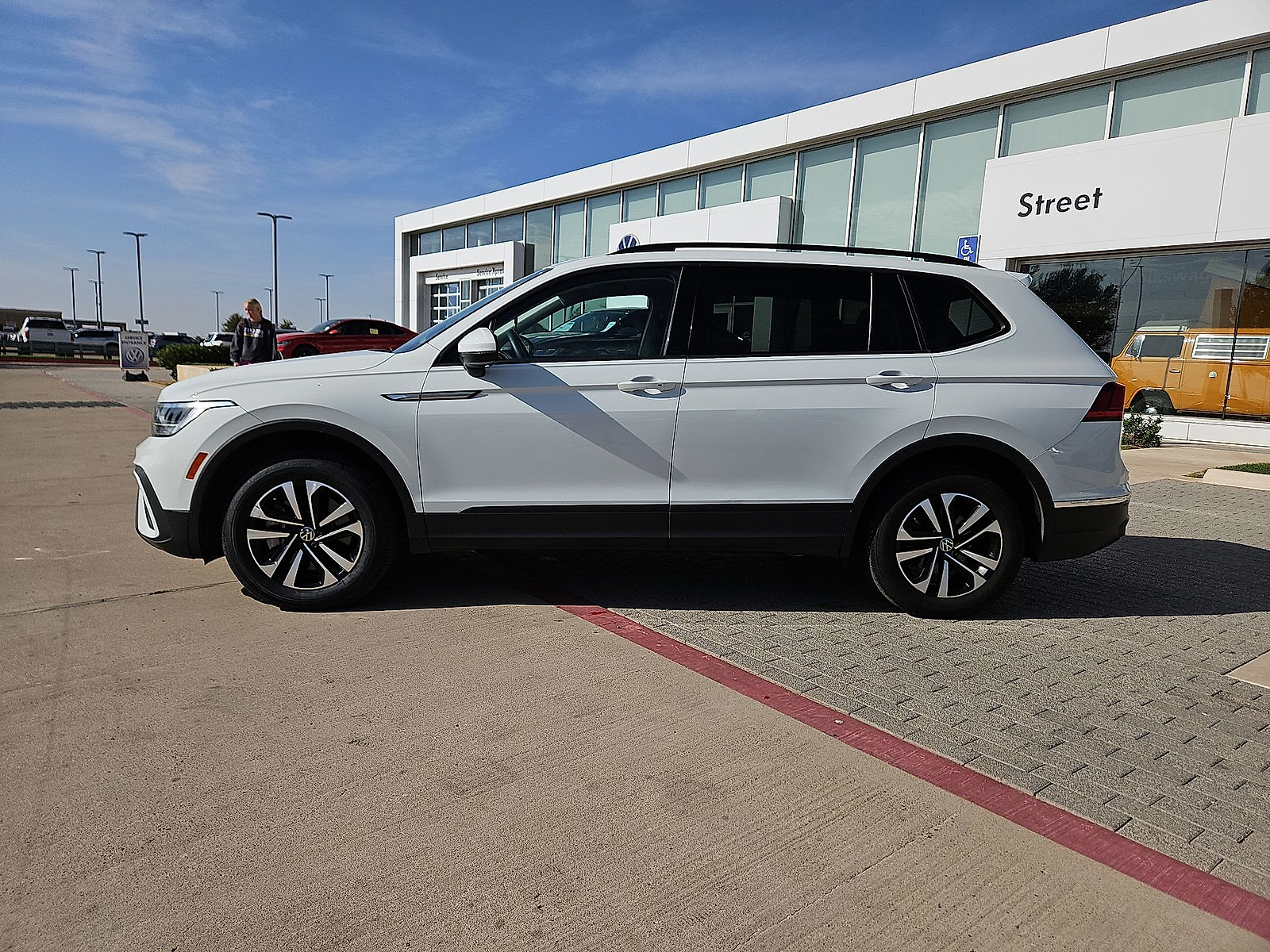 2022 Volkswagen Tiguan 2.0T S Pure White at Street VW of Amarillo
