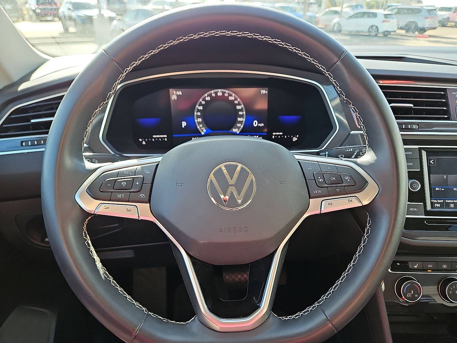 2022 Volkswagen Tiguan 2.0T S Pure White at Street VW of Amarillo