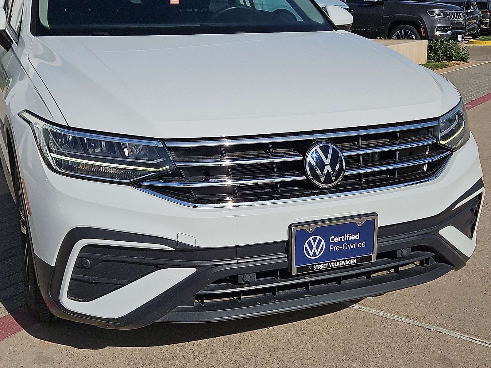2022 Volkswagen Tiguan 2.0T S Pure White at Street VW of Amarillo