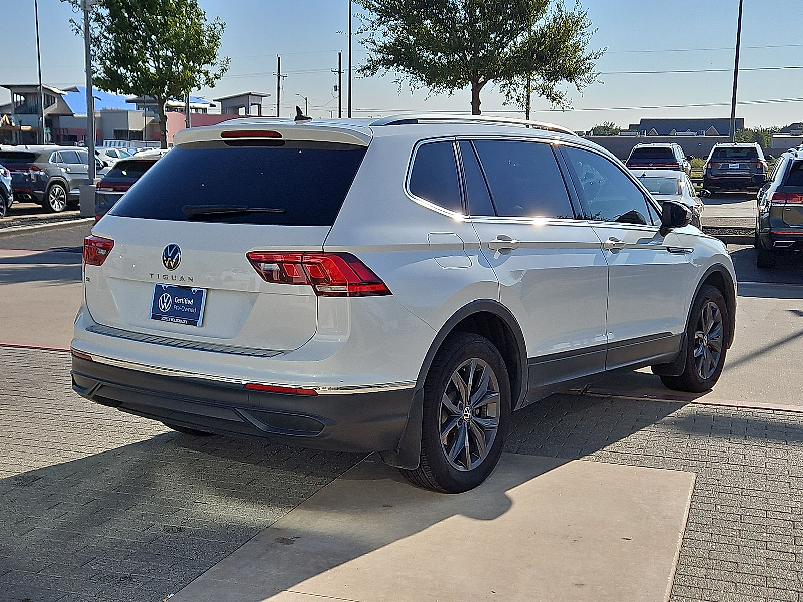2023 Volkswagen Tiguan 2.0T SE Opal White at Street VW of Amarillo