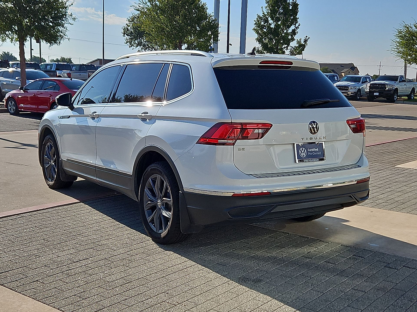 2023 Volkswagen Tiguan 2.0T SE Opal White at Street VW of Amarillo