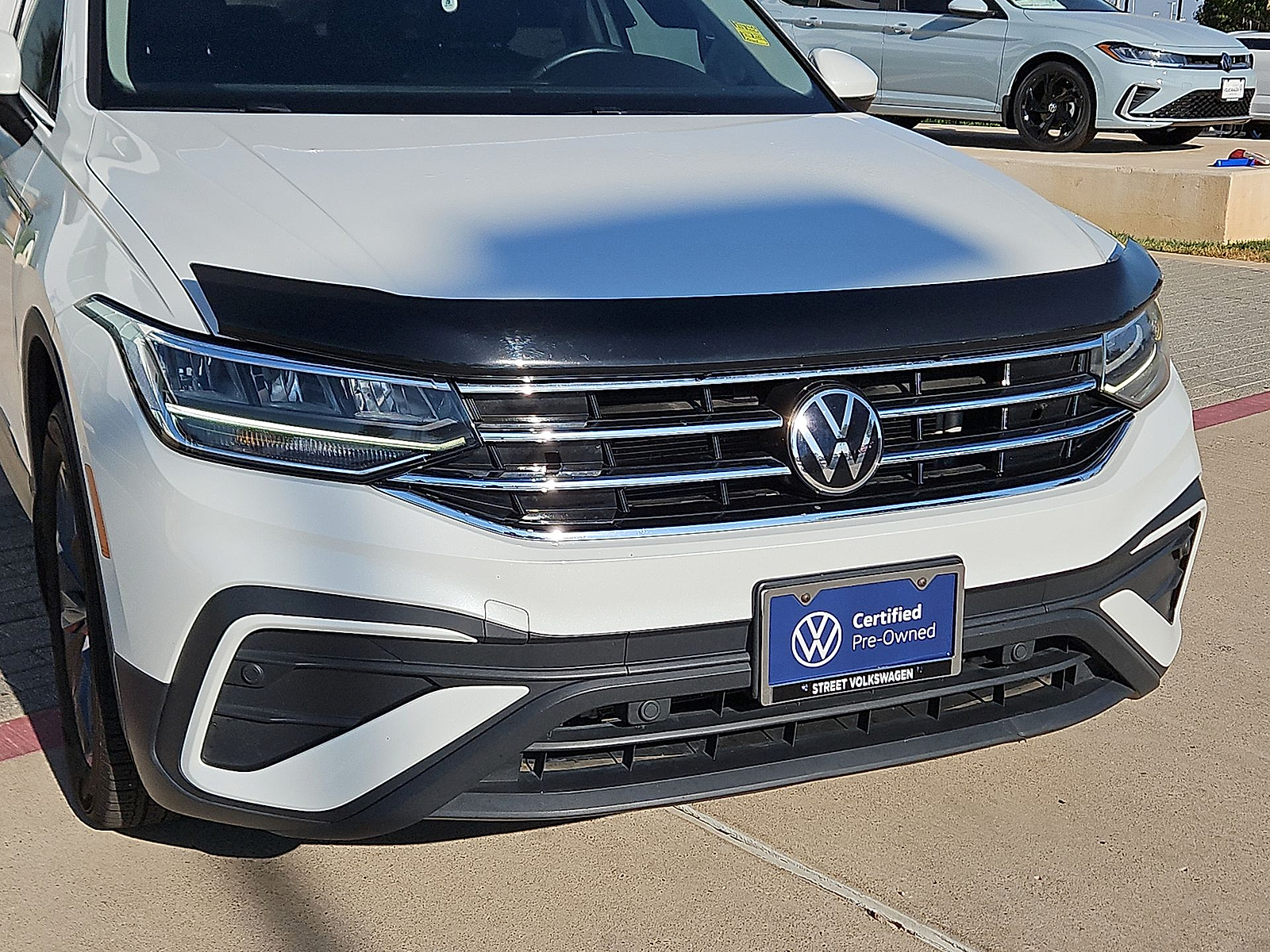 2023 Volkswagen Tiguan 2.0T SE Opal White at Street VW of Amarillo