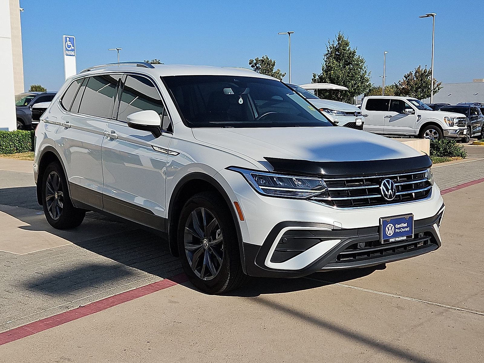 2023 Volkswagen Tiguan 2.0T SE Opal White at Street VW of Amarillo