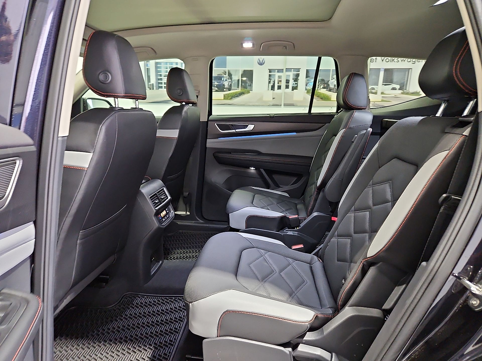 2024 Volkswagen Atlas 2.0T Peak Edition SEL Deep Black at Bobby Duby Motors