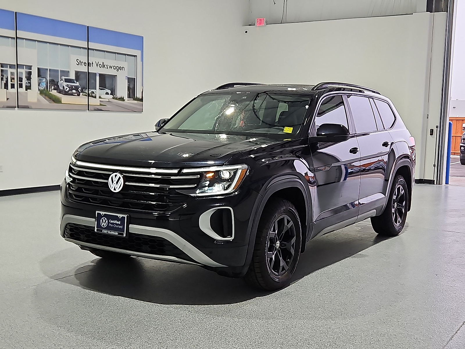 2024 Volkswagen Atlas 2.0T Peak Edition SEL Deep Black at Bobby Duby Motors