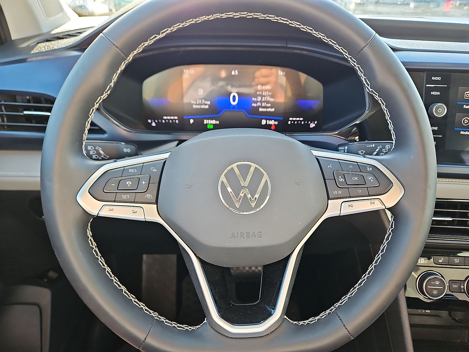 2024 Volkswagen Taos 1.5T SE Pure White at Street VW of Amarillo