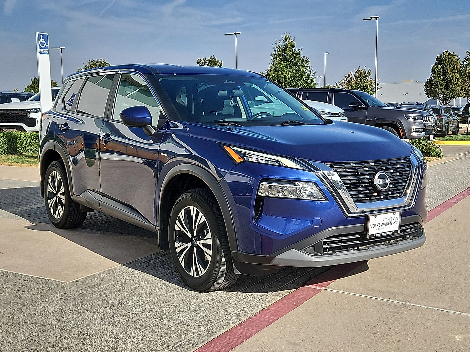 2023 Nissan Rogue SV FWD Caspian Blue Metallic at Bobby Duby Motors