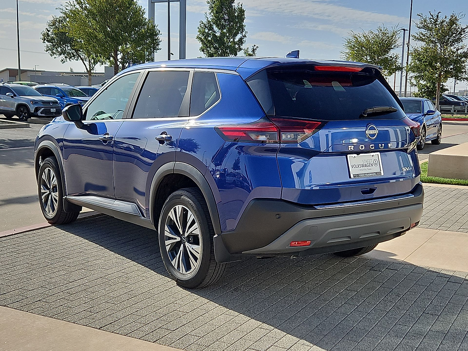 2023 Nissan Rogue SV FWD Caspian Blue Metallic at Bobby Duby Motors