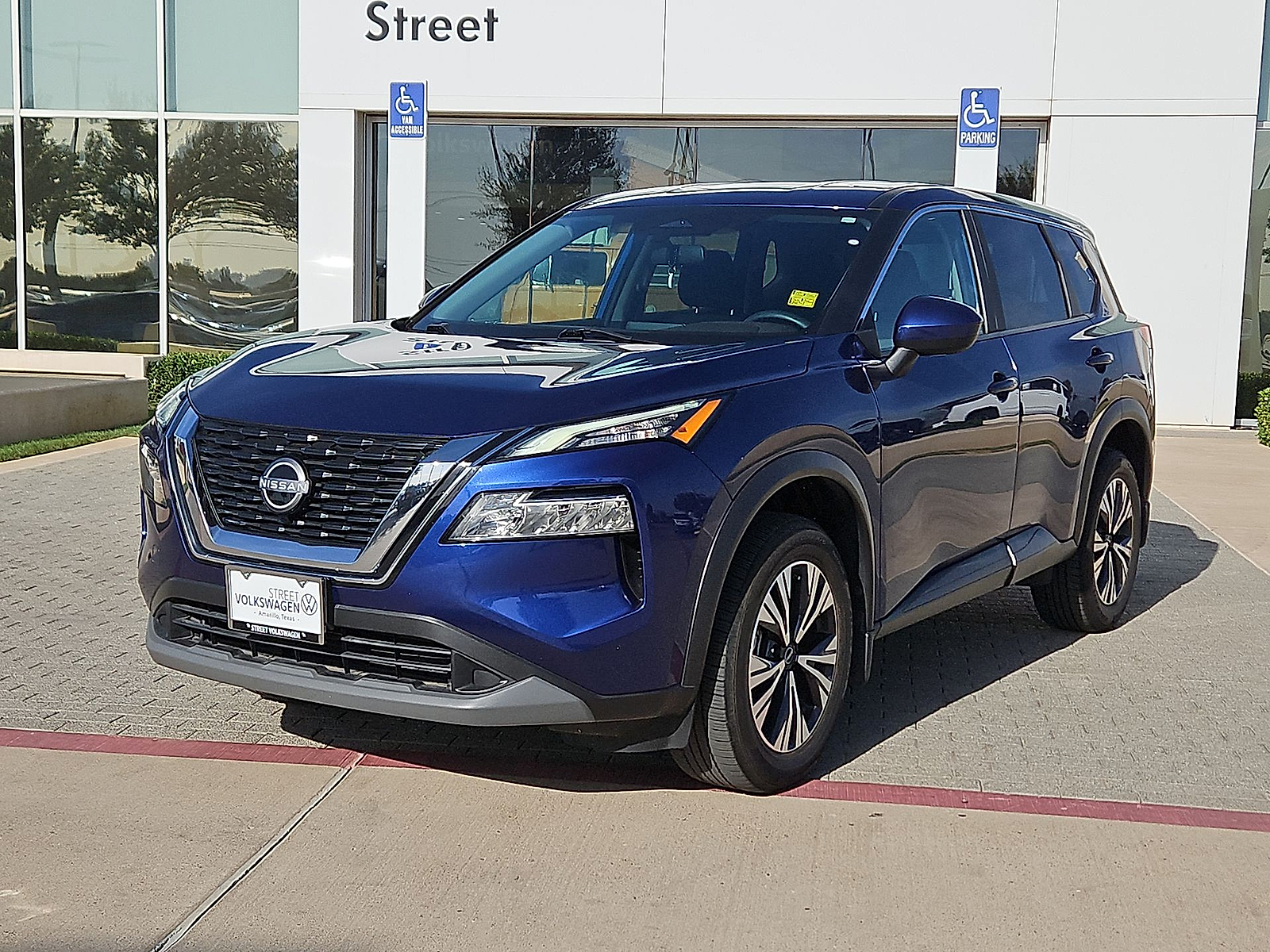 2023 Nissan Rogue SV FWD Caspian Blue Metallic at Bobby Duby Motors