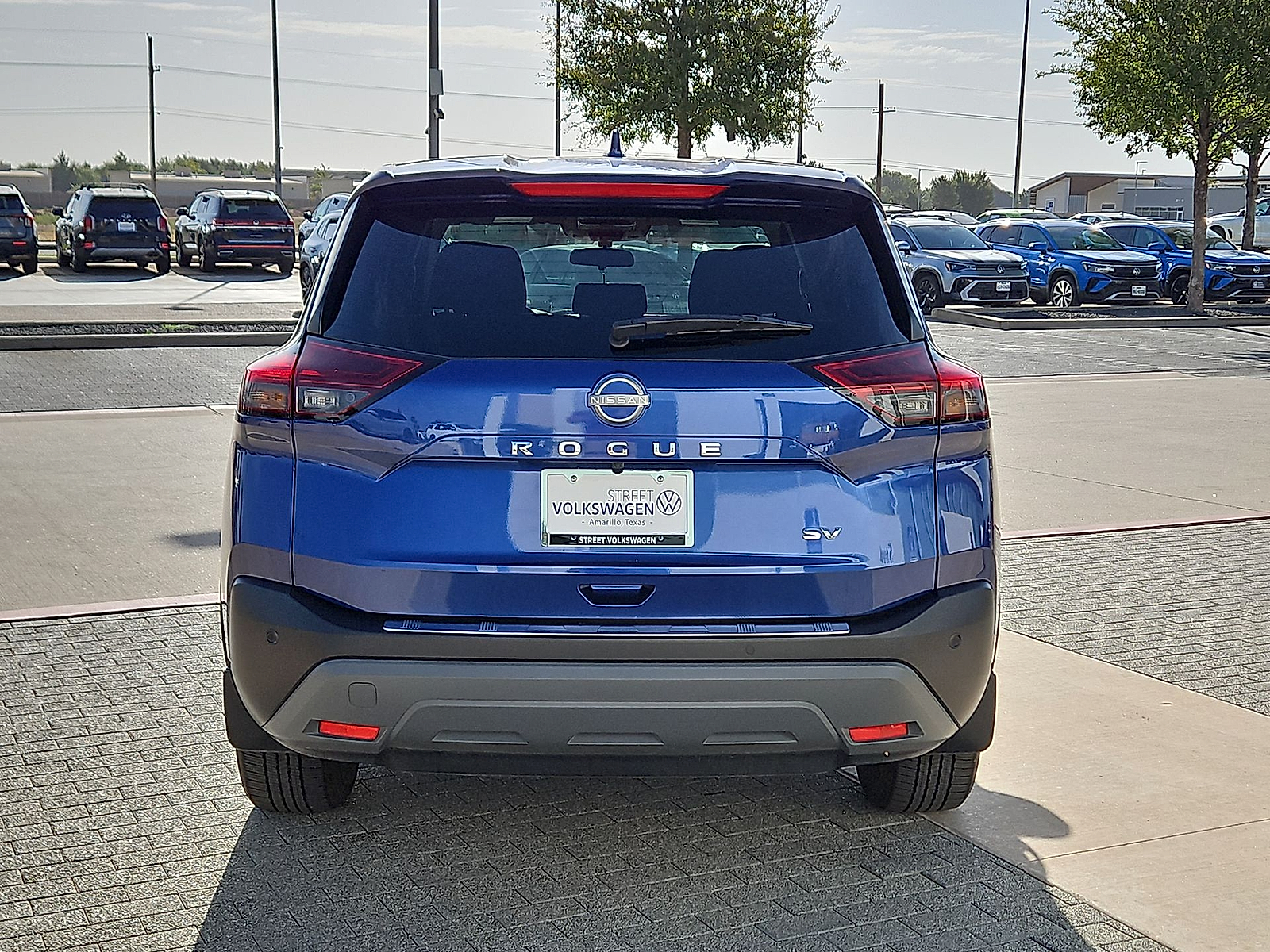 2023 Nissan Rogue SV FWD Caspian Blue Metallic at Bobby Duby Motors