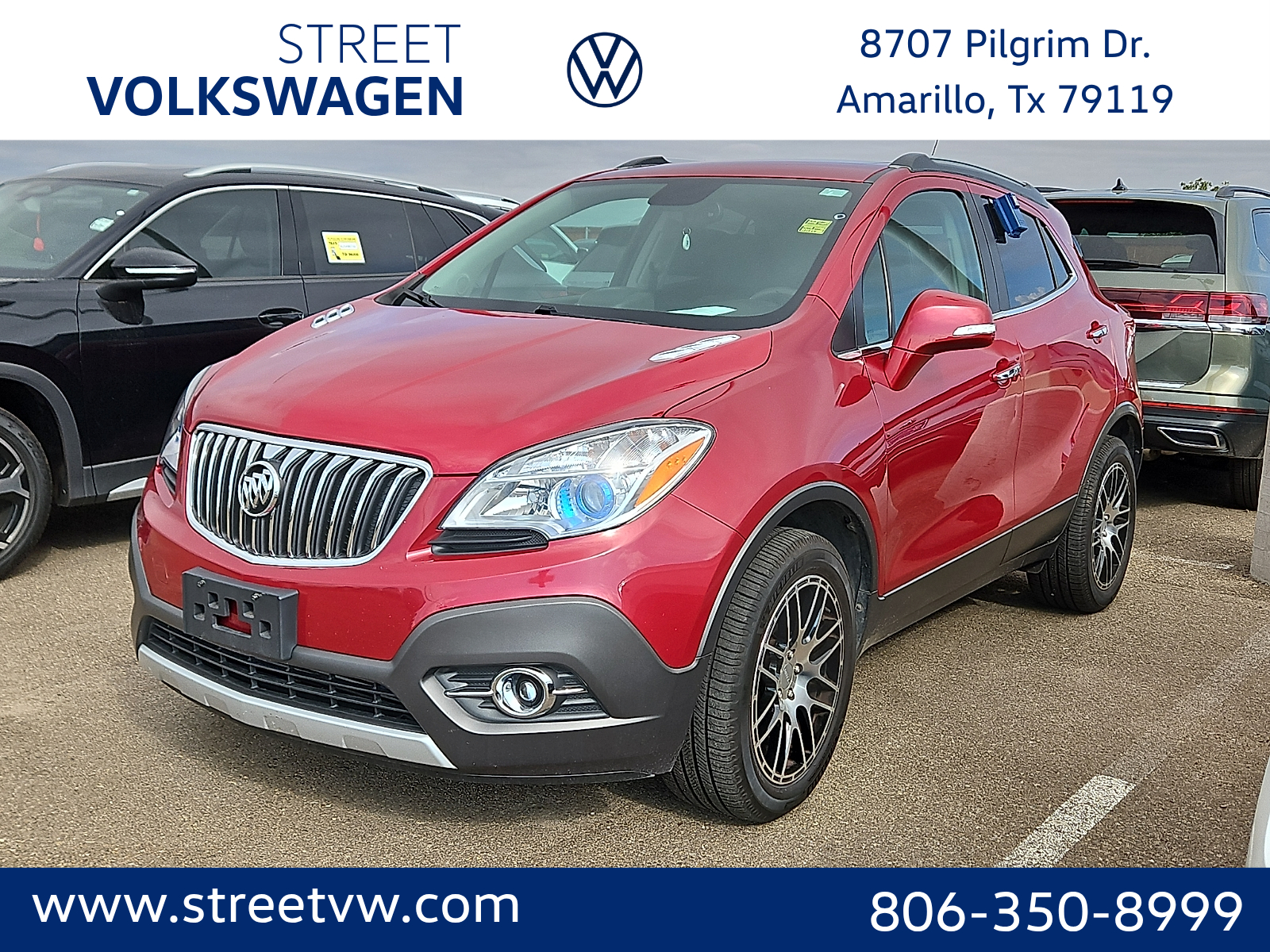 2015 Buick Encore Leather Ruby Red Metallic at Bobby Duby Motors