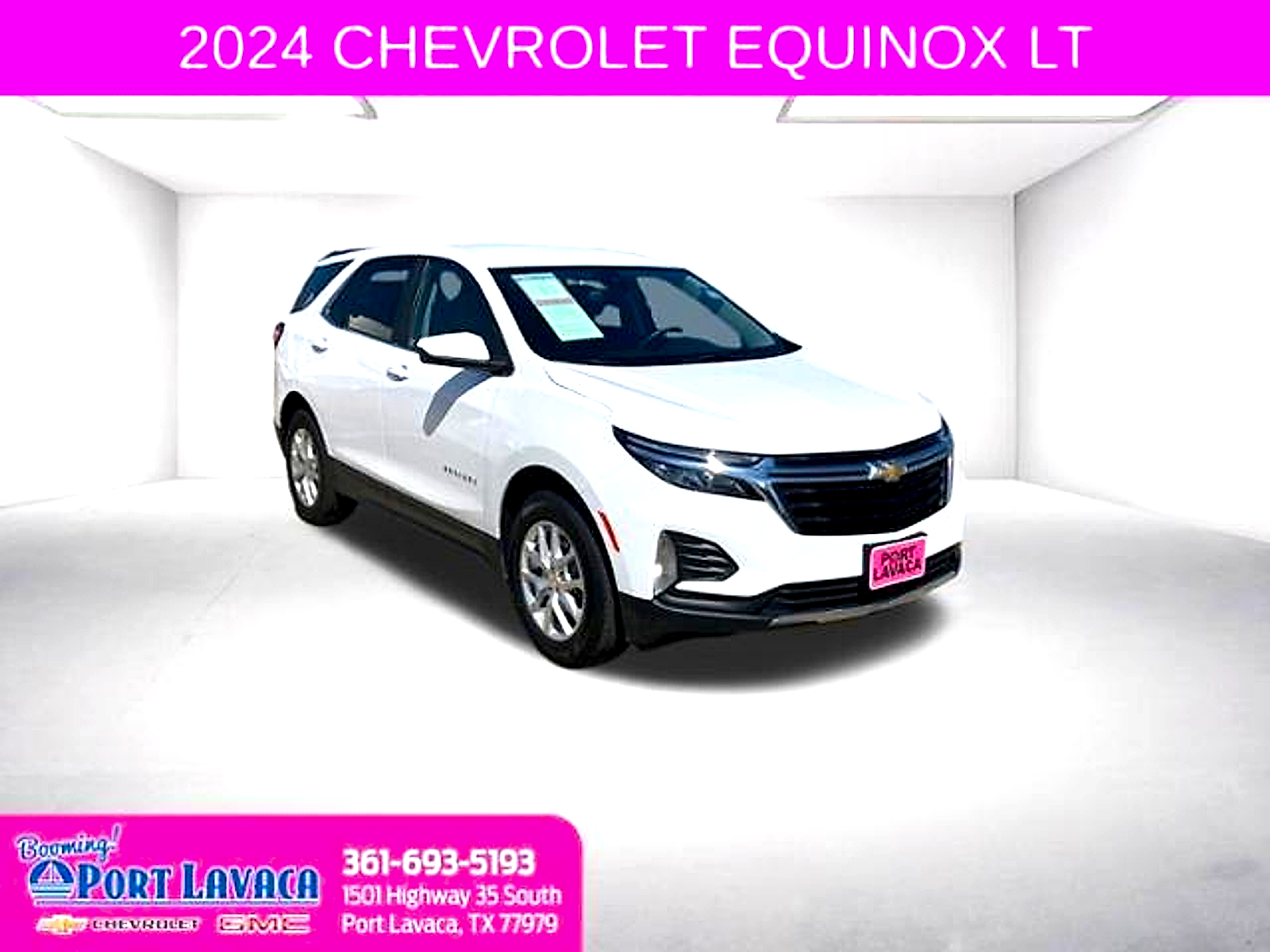 Summit White 2024 Chevrolet Equinox SUV / Crossover Four-Wheel Drive Automatic