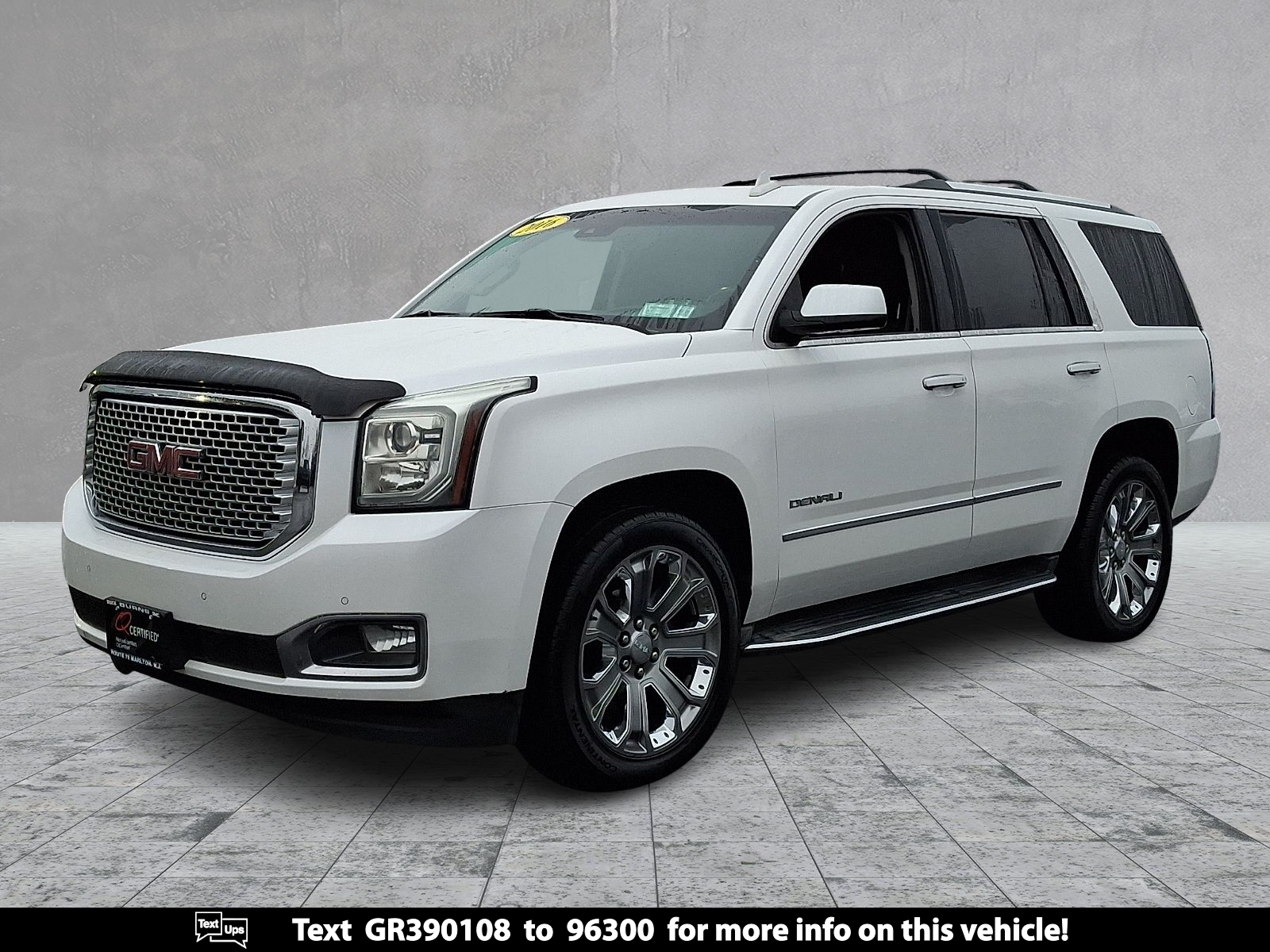 White Frost Tricoat 2016 GMC Yukon Denali 4WD SUV / Crossover Four-Wheel Drive Automatic