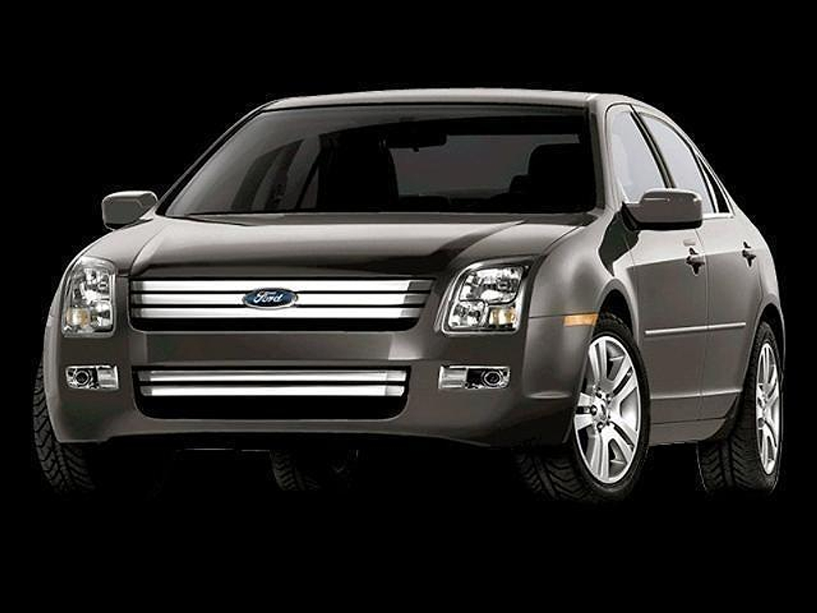 Tuxedo Black Metallic 2009 Ford Fusion Sedan Front-Wheel Drive Automatic