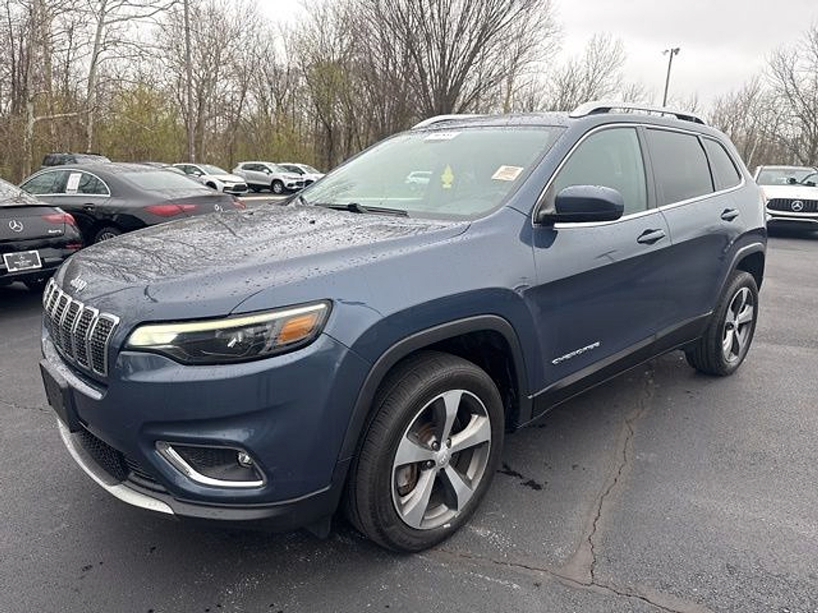 Blue Shade Pearlcoat 2019 Jeep Cherokee Limited 4WD SUV / Crossover Four-Wheel Drive Automatic