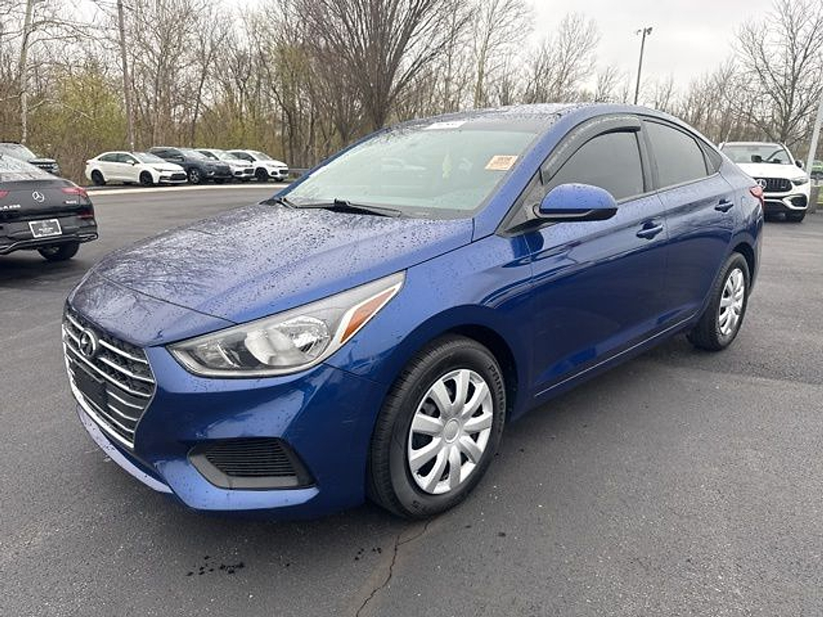Admiral Blue Pearl 2021 Hyundai Accent SE FWD Sedan Front-Wheel Drive Automatic