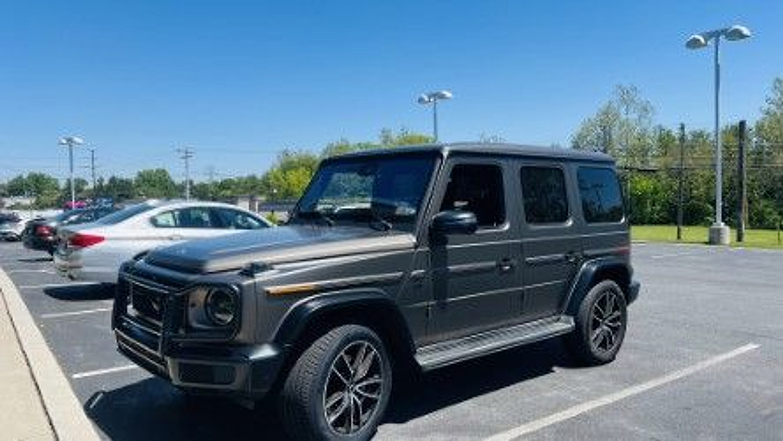 G manufaktur Monza Gray magno 2021 Mercedes-Benz G-Class G 550 4MATIC SUV / Crossover All-Wheel Drive Automatic