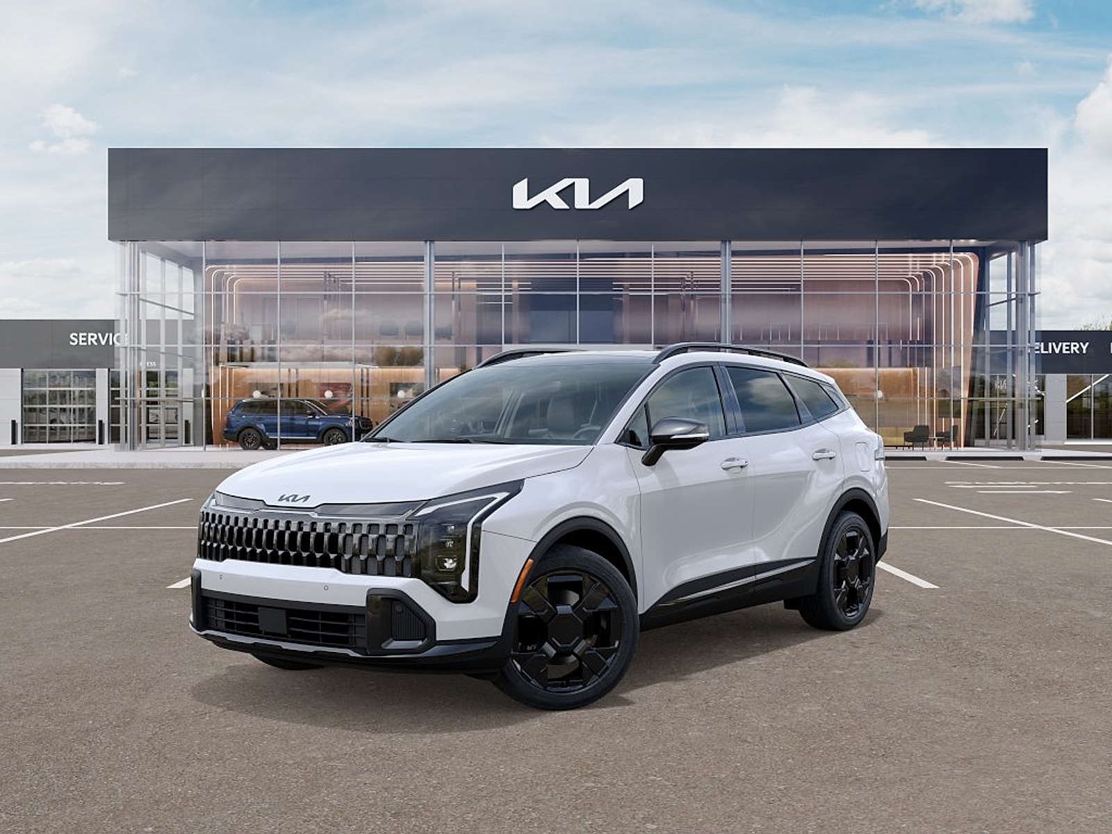 Snow White Pearl 2027 Kia Sportage Plug-In Hybrid SUV / Crossover All-Wheel Drive Automatic