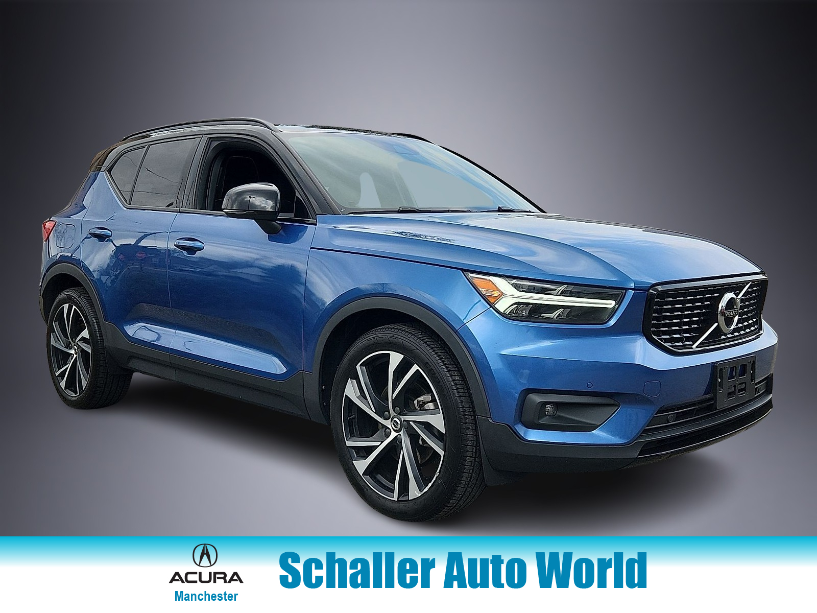 Bursting Blue Metallic - 720 2021 Volvo XC40 T5 R-Design AWD SUV / Crossover All-Wheel Drive Automatic
