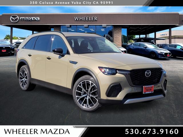 Zircon Sand Metallic 2025 Mazda CX-70 SUV / Crossover All-Wheel Drive 8-Speed Automatic