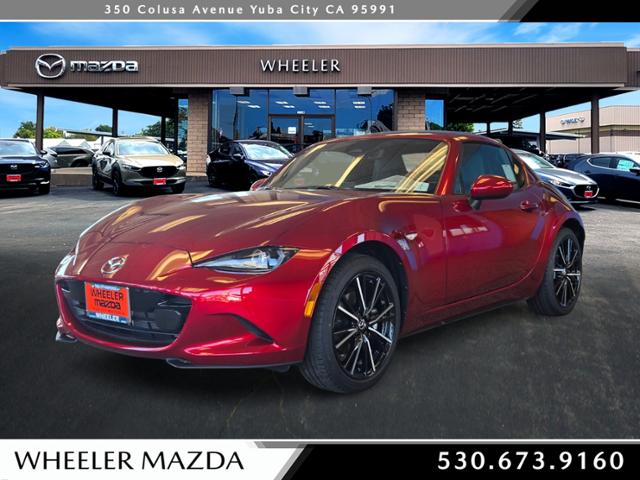 Soul Red Crystal Metallic 2026 Mazda MX-5 Miata Convertible Rear-Wheel Drive