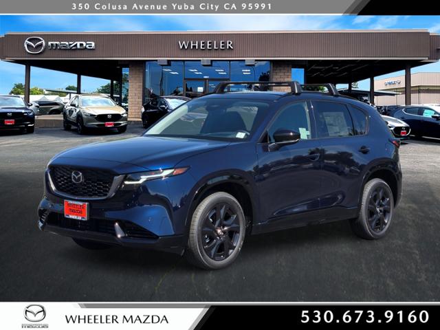 Navy Blue Mica 2026 Mazda CX-5 2.5 S Premium AWD SUV / Crossover All-Wheel Drive Automatic