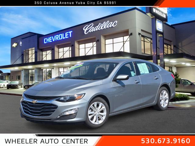 Gray 2024 Chevrolet Malibu Sedan Front-Wheel Drive Automatic
