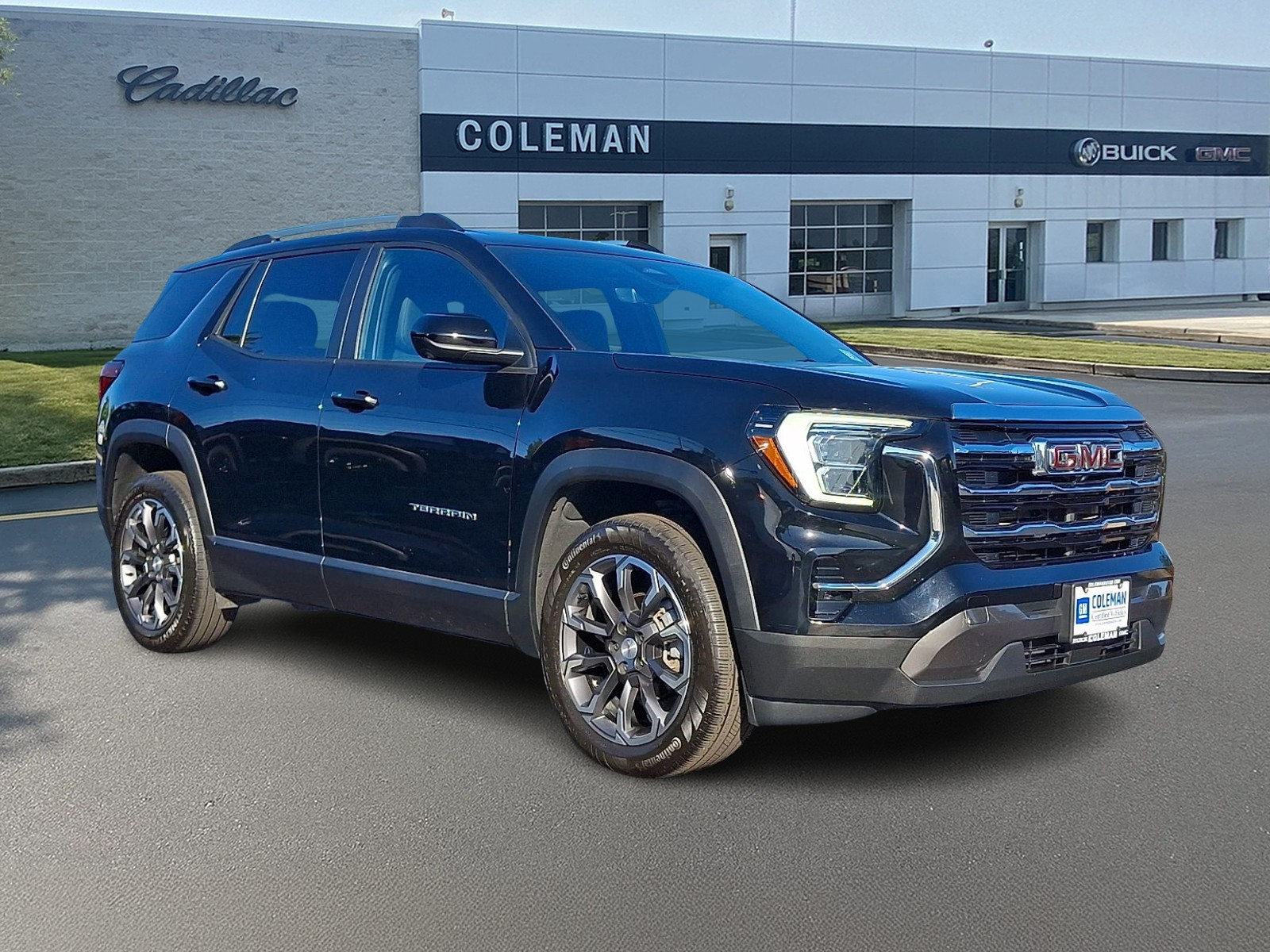 Black (Ebony Twilight Metallic - GB8) 2025 GMC Terrain SUV / Crossover Four-Wheel Drive Automatic