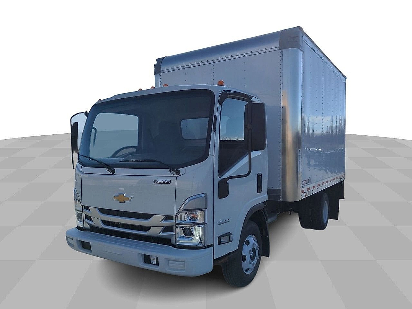 2024 Chevrolet 3500 HG LCF Gas - Arc White exterior view 2