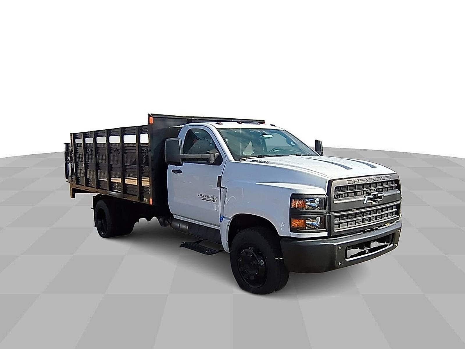 2023 Chevrolet Silverado 4500HD Work Truck - Summit White exterior view 3