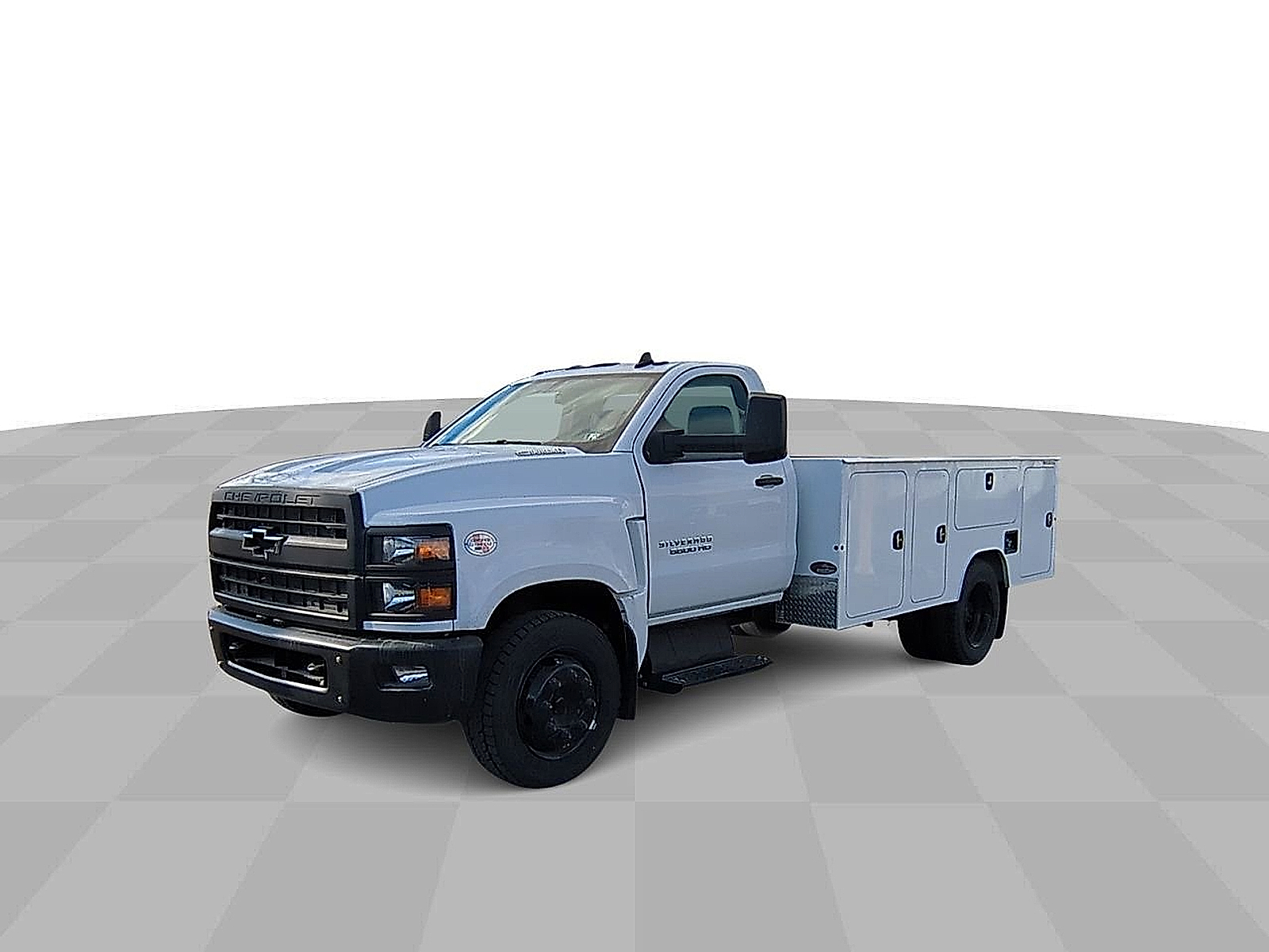 2024 Chevrolet Silverado 4500HD Work Truck - Summit White exterior view 5