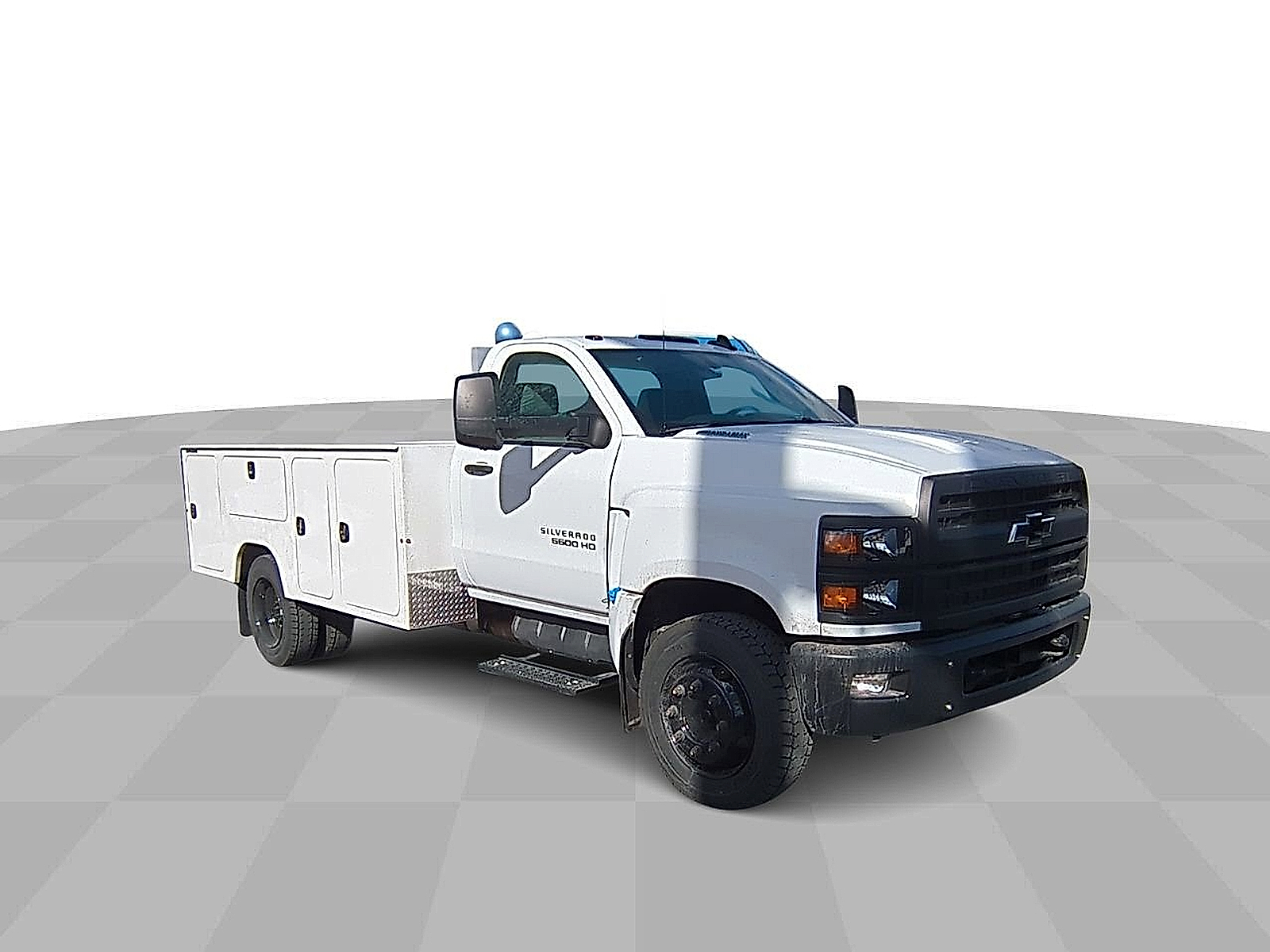 2024 Chevrolet Silverado 4500HD Work Truck - Summit White exterior view 3