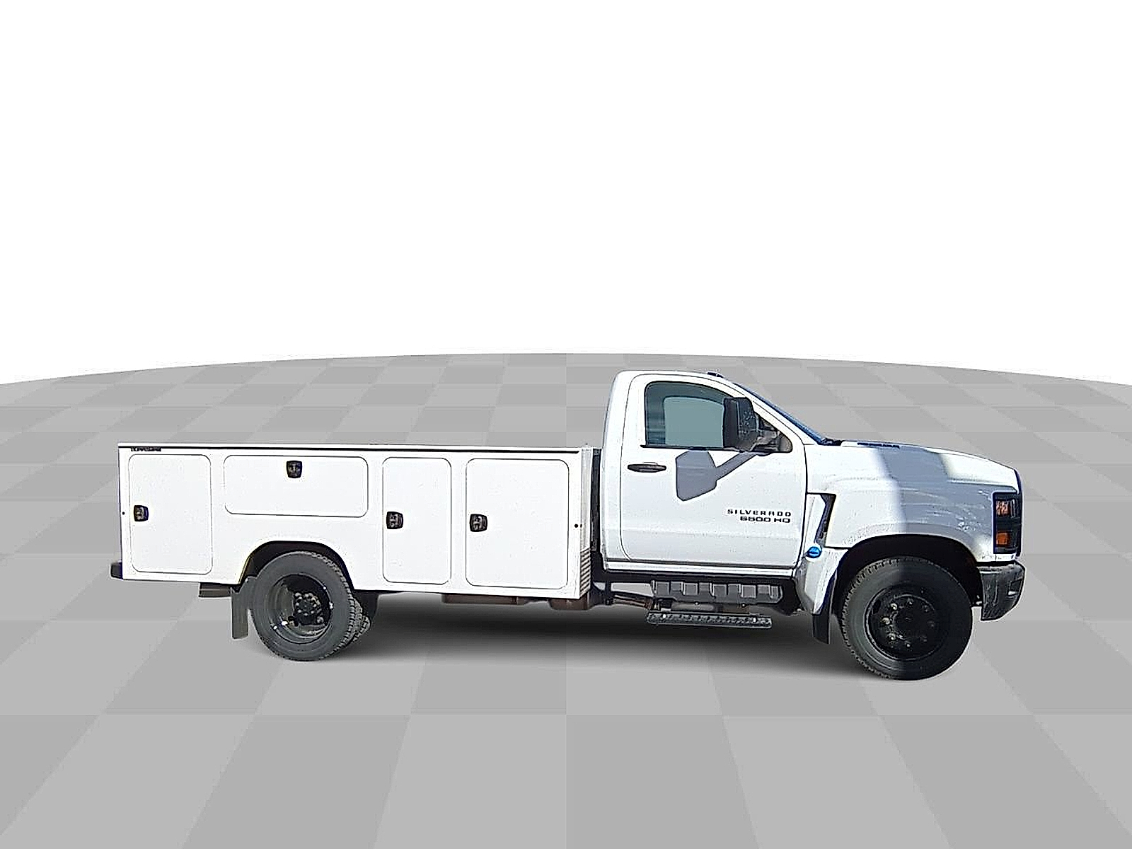2024 Chevrolet Silverado 4500HD Work Truck - Summit White exterior view 2