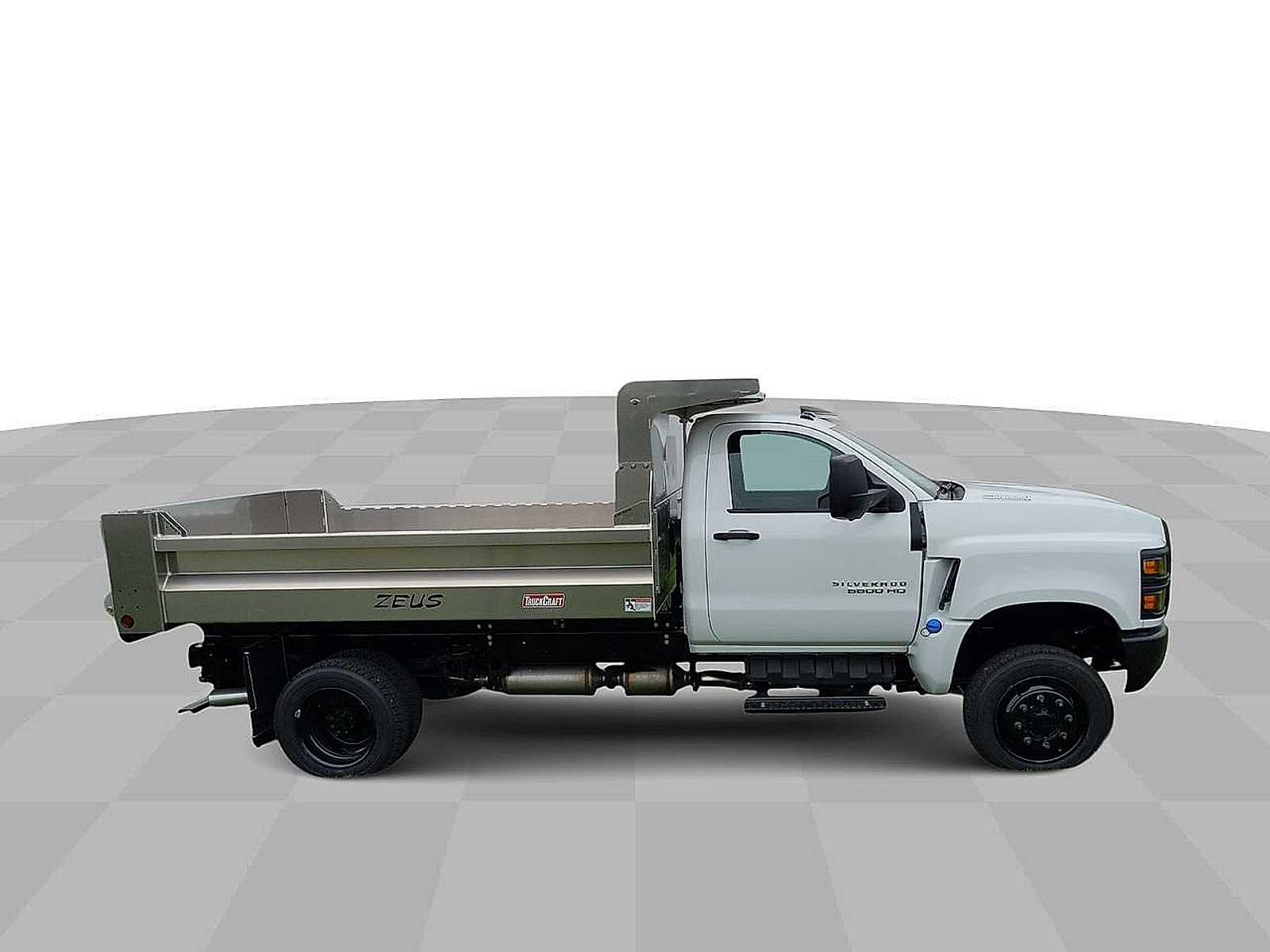 2024 Chevrolet Silverado 4500HD Work Truck - Summit White exterior view 2
