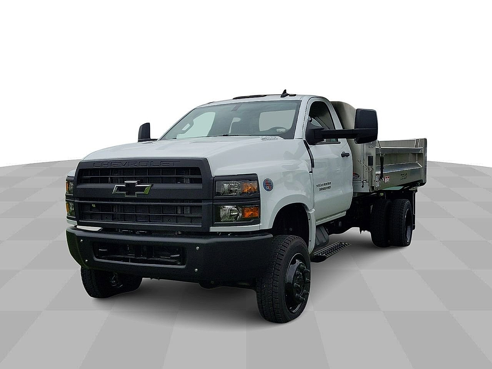 2024 Chevrolet Silverado 4500HD Work Truck - Summit White exterior view 5