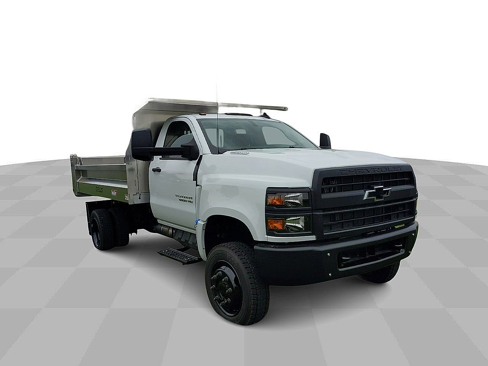 2024 Chevrolet Silverado 4500HD Work Truck - Summit White exterior view 3
