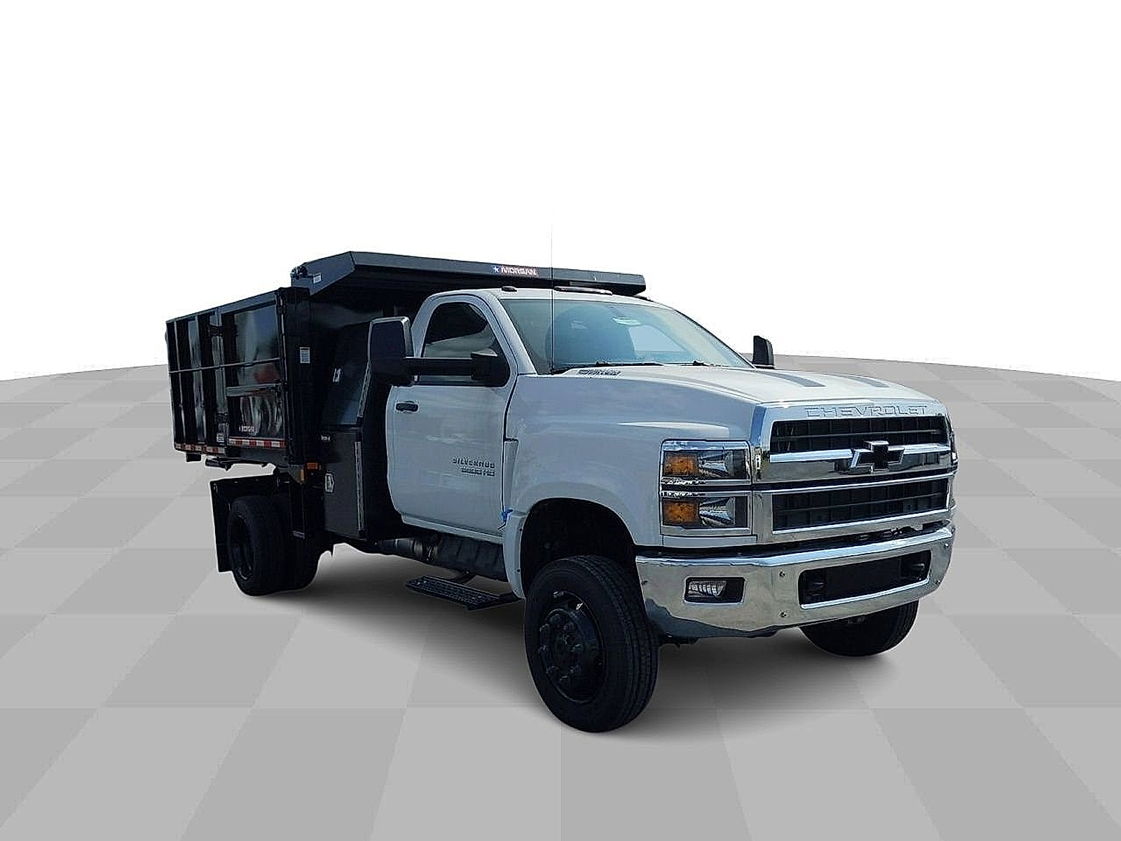 2024 Chevrolet Silverado 4500HD Work Truck - Summit White exterior view 3