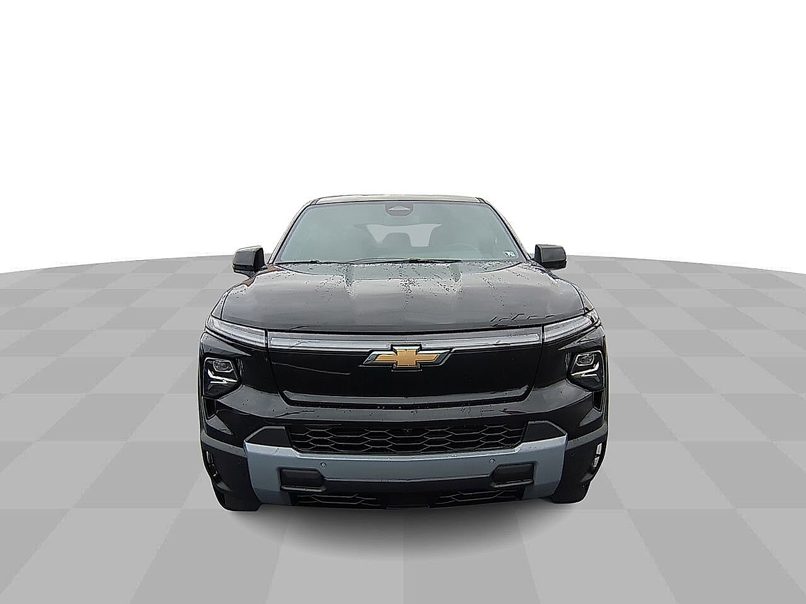 2025 Chevrolet Silverado EV LT - Black exterior view 4