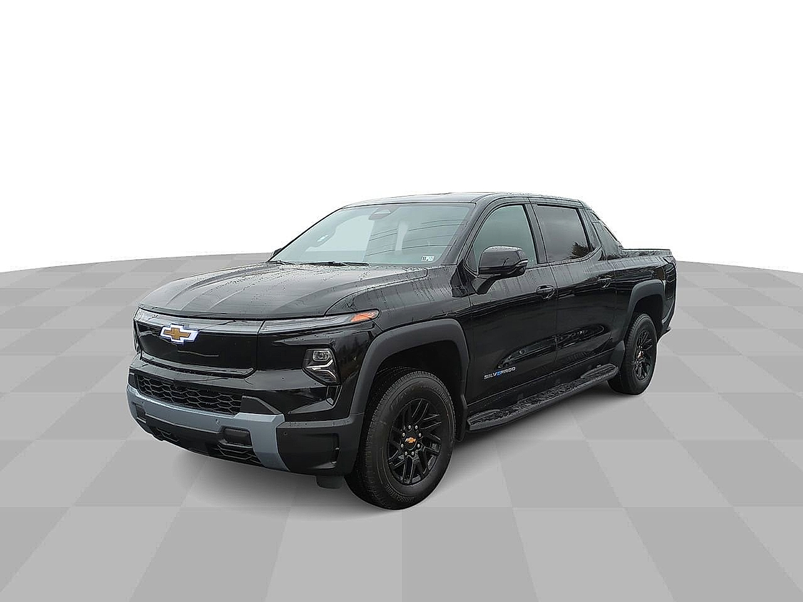 2025 Chevrolet Silverado EV LT - Black exterior view 5
