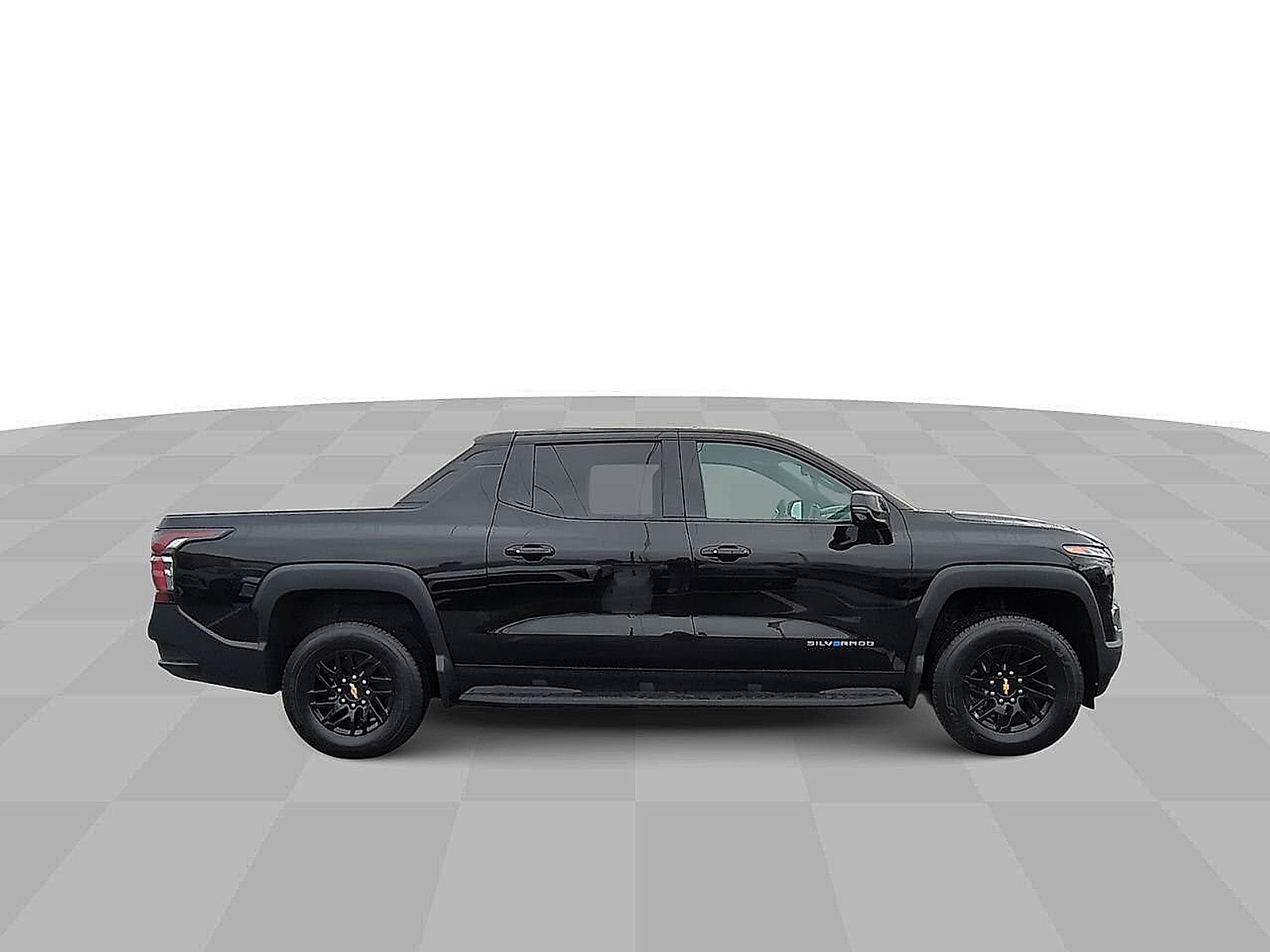 2025 Chevrolet Silverado EV LT - Black exterior view 2