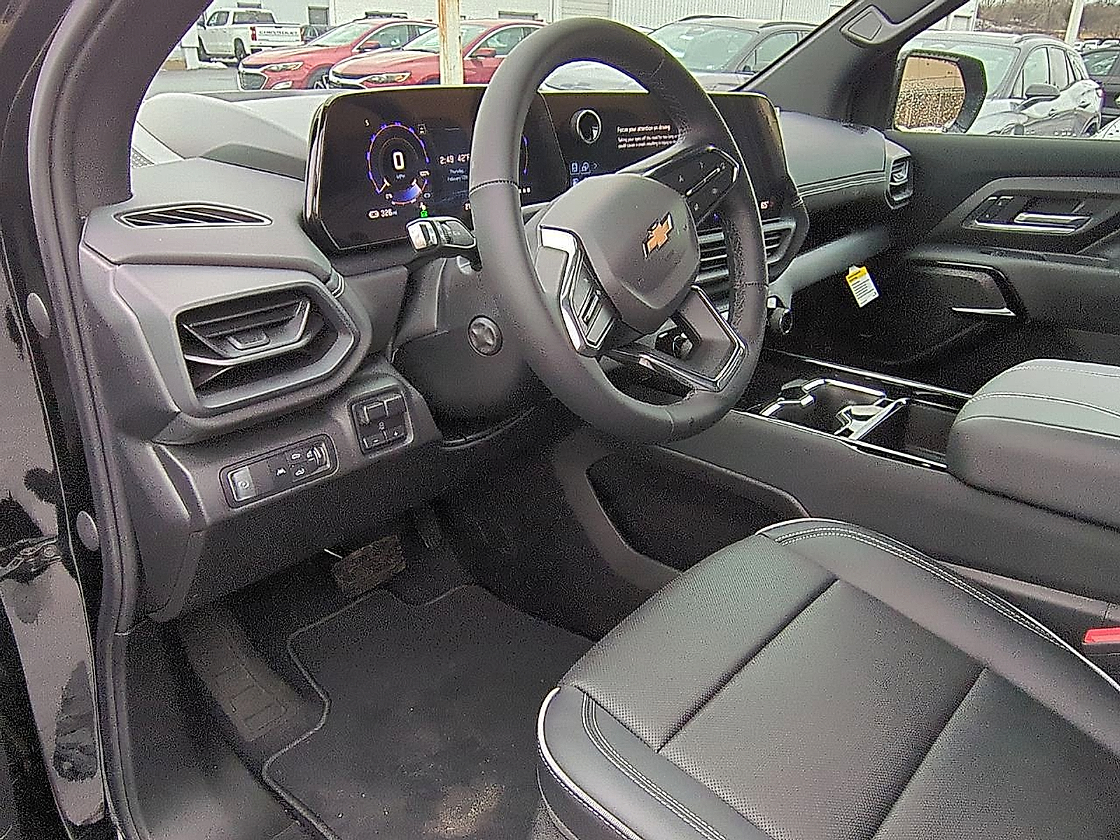 2025 Chevrolet Silverado EV LT - Black exterior view 10