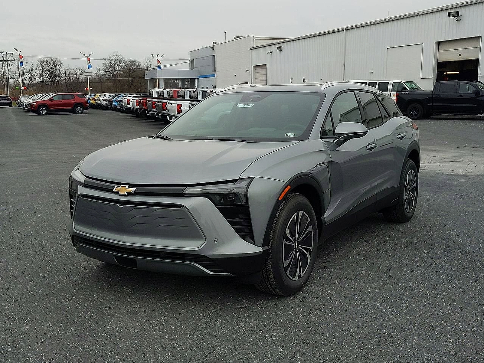 2025 Chevrolet Blazer EV eAWD LT - Sterling Gray Metallic exterior view 5