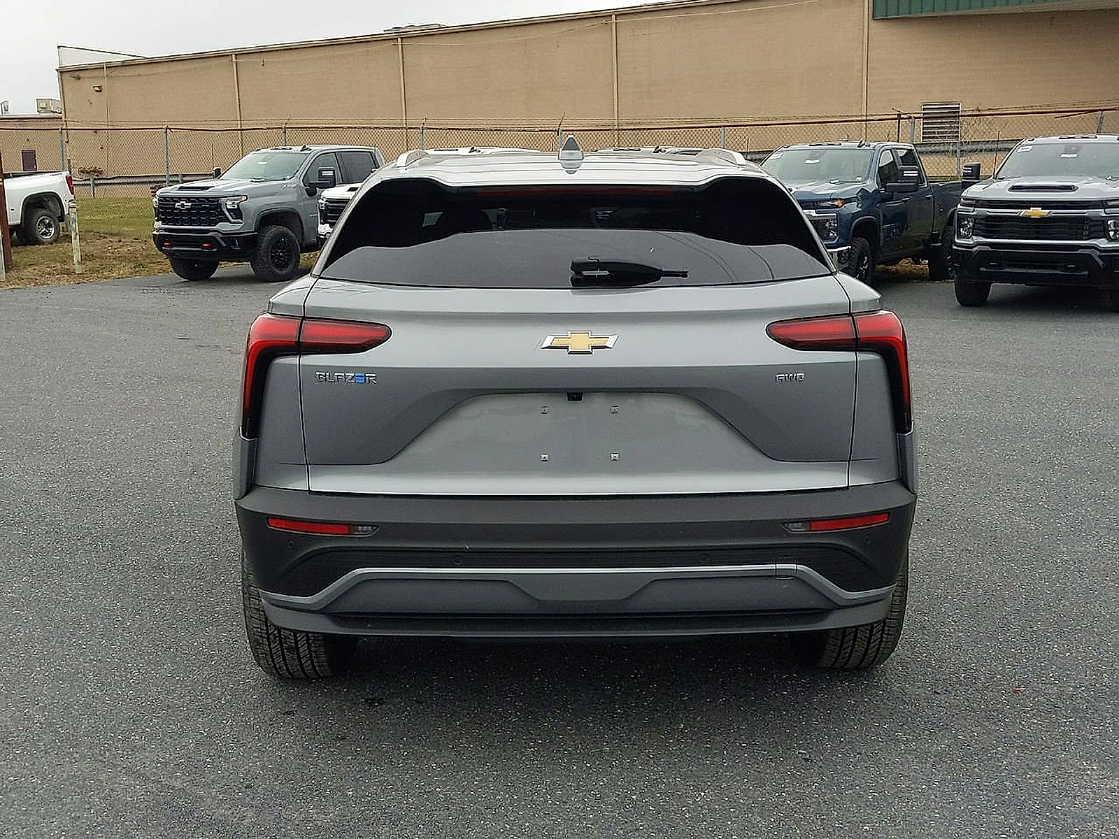 2025 Chevrolet Blazer EV eAWD LT - Sterling Gray Metallic exterior view 8