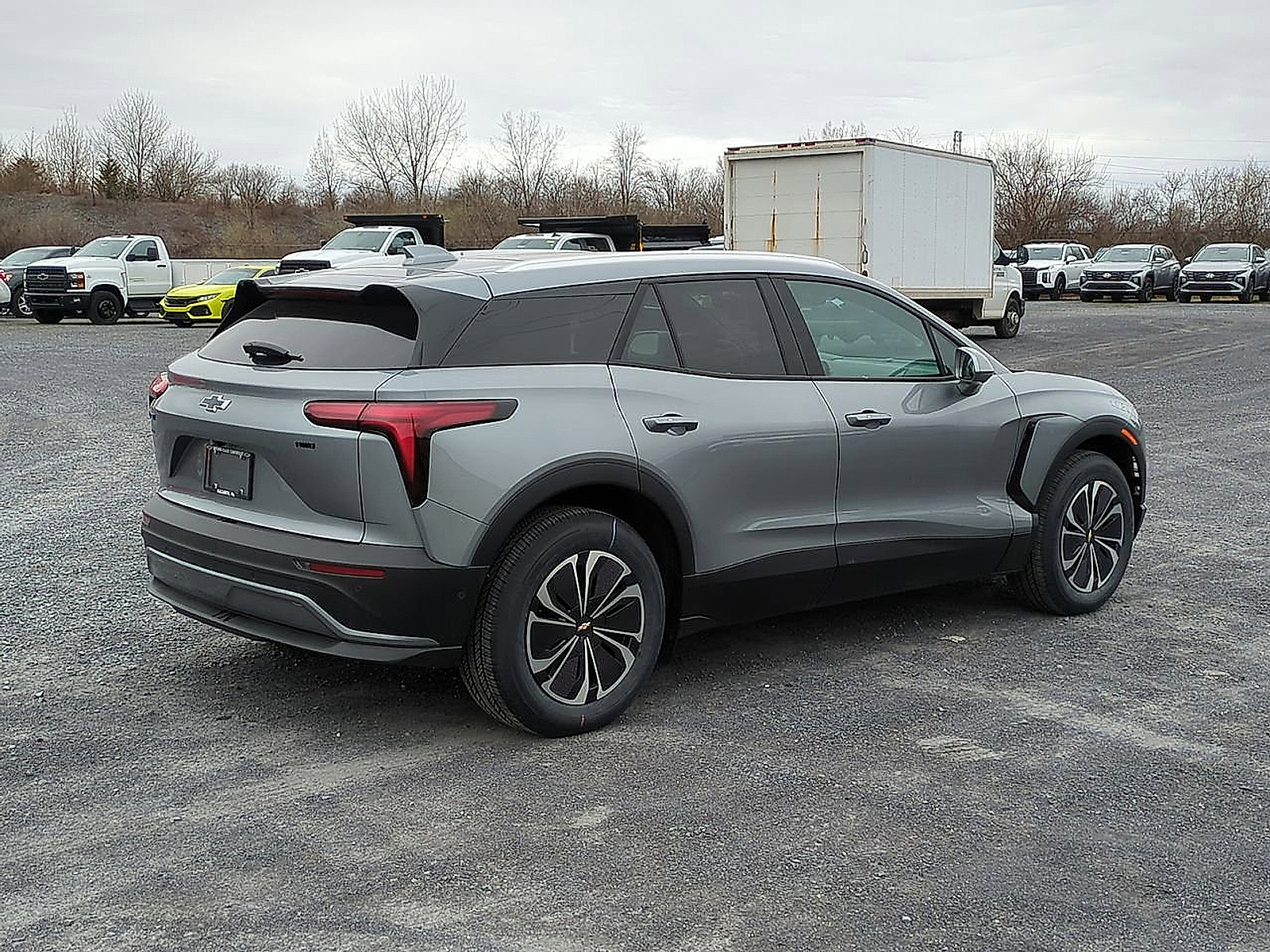 2025 Chevrolet Blazer EV eAWD LT - Sterling Gray Metallic exterior view 9